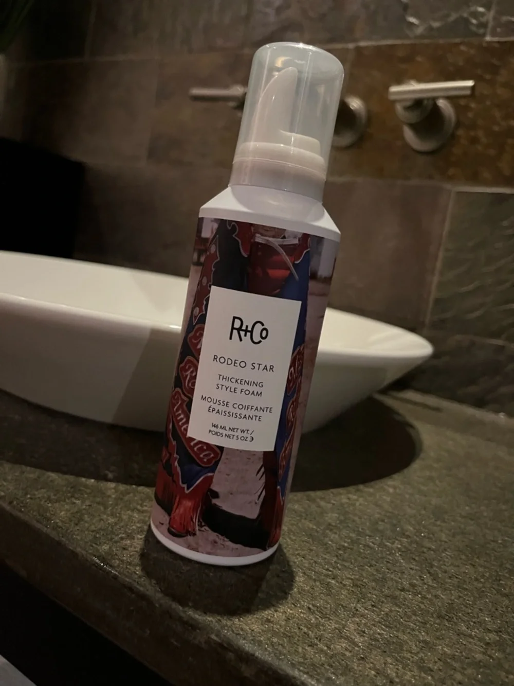 R+Co Rodeo Star Thickening Styling Foam Mousse Full Size 5 Ounces NWT